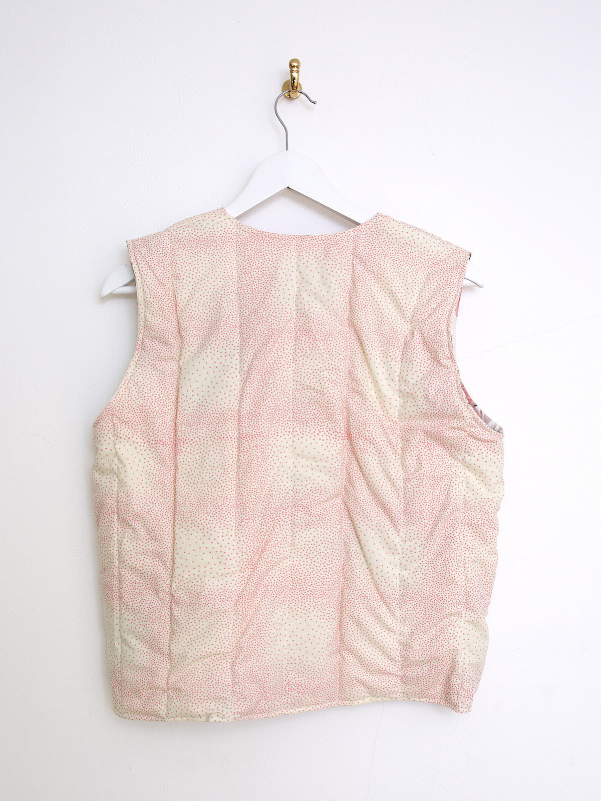 Handcrafted waistcoat with vintage fabric