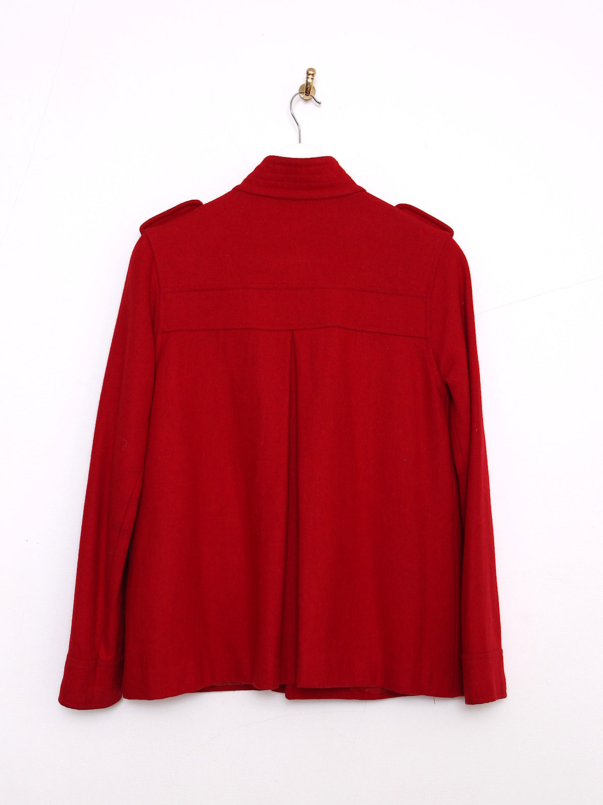 90s vintage red wool jacket