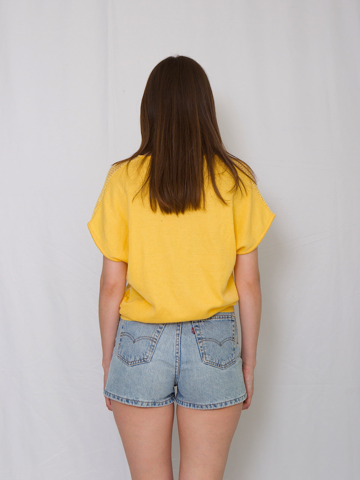 Vintage summer jumper short sleeves