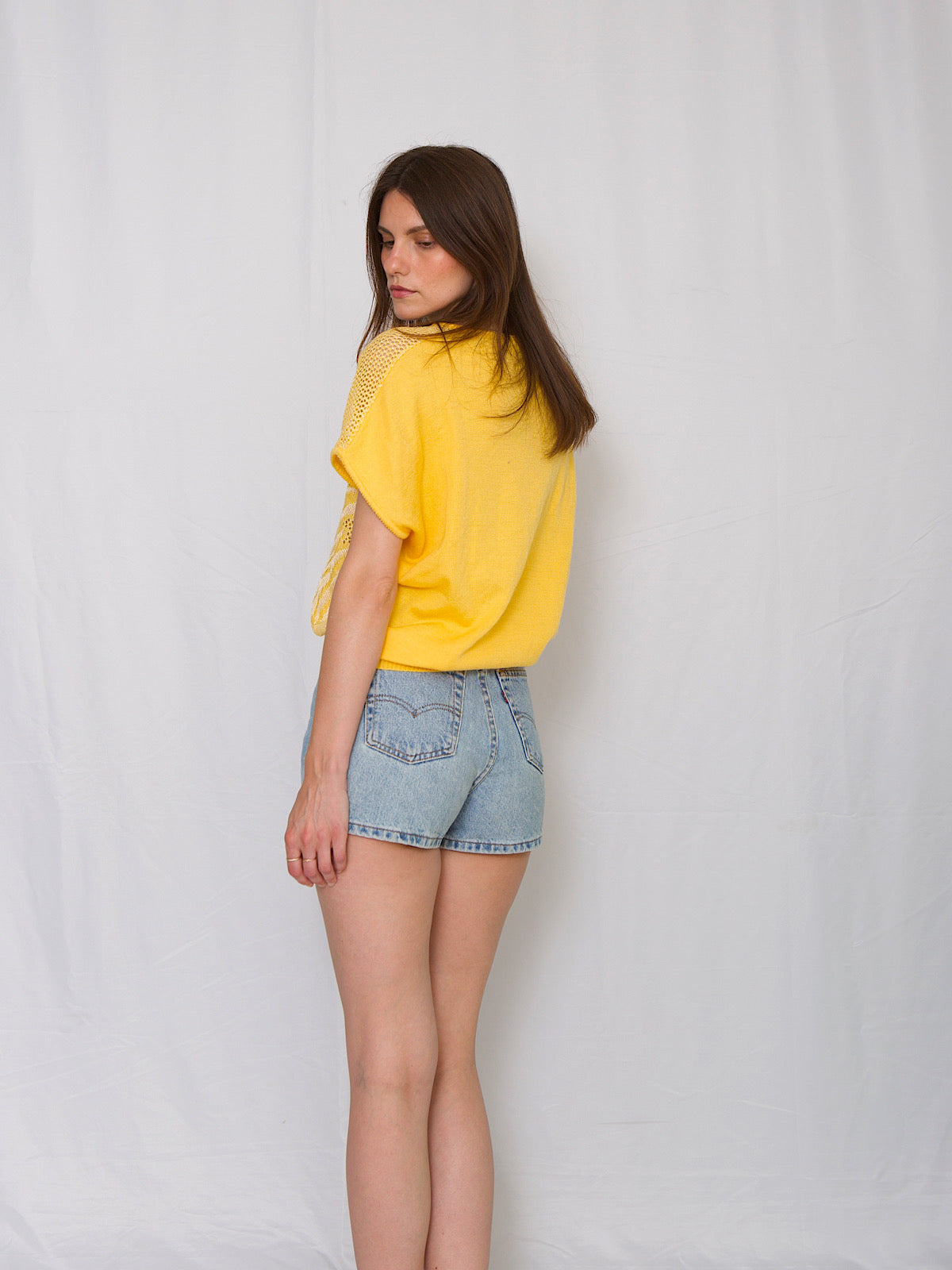 Vintage summer jumper short sleeves