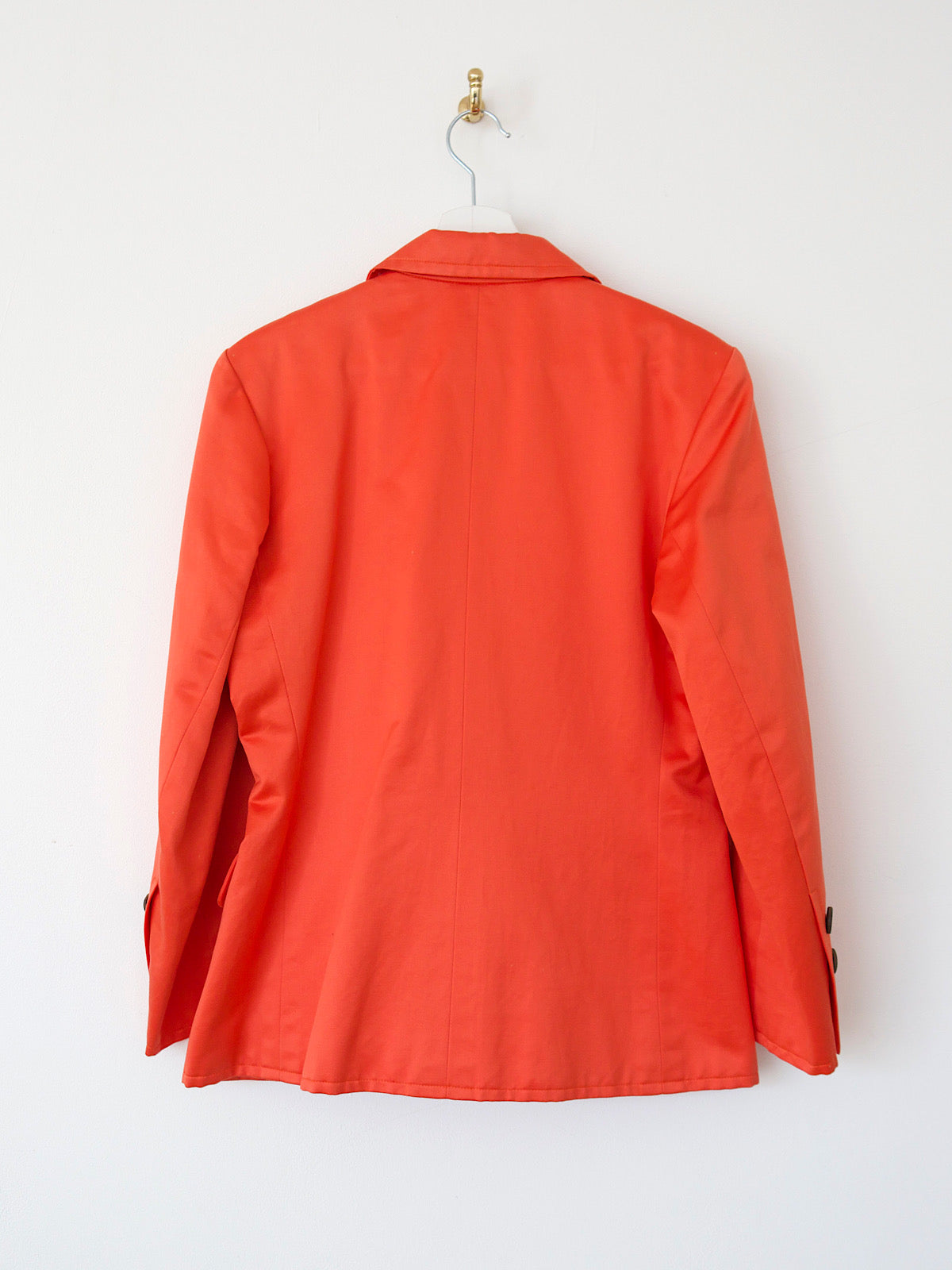 Vintage Yves Saint Laurent Rive Gauche orange blazer