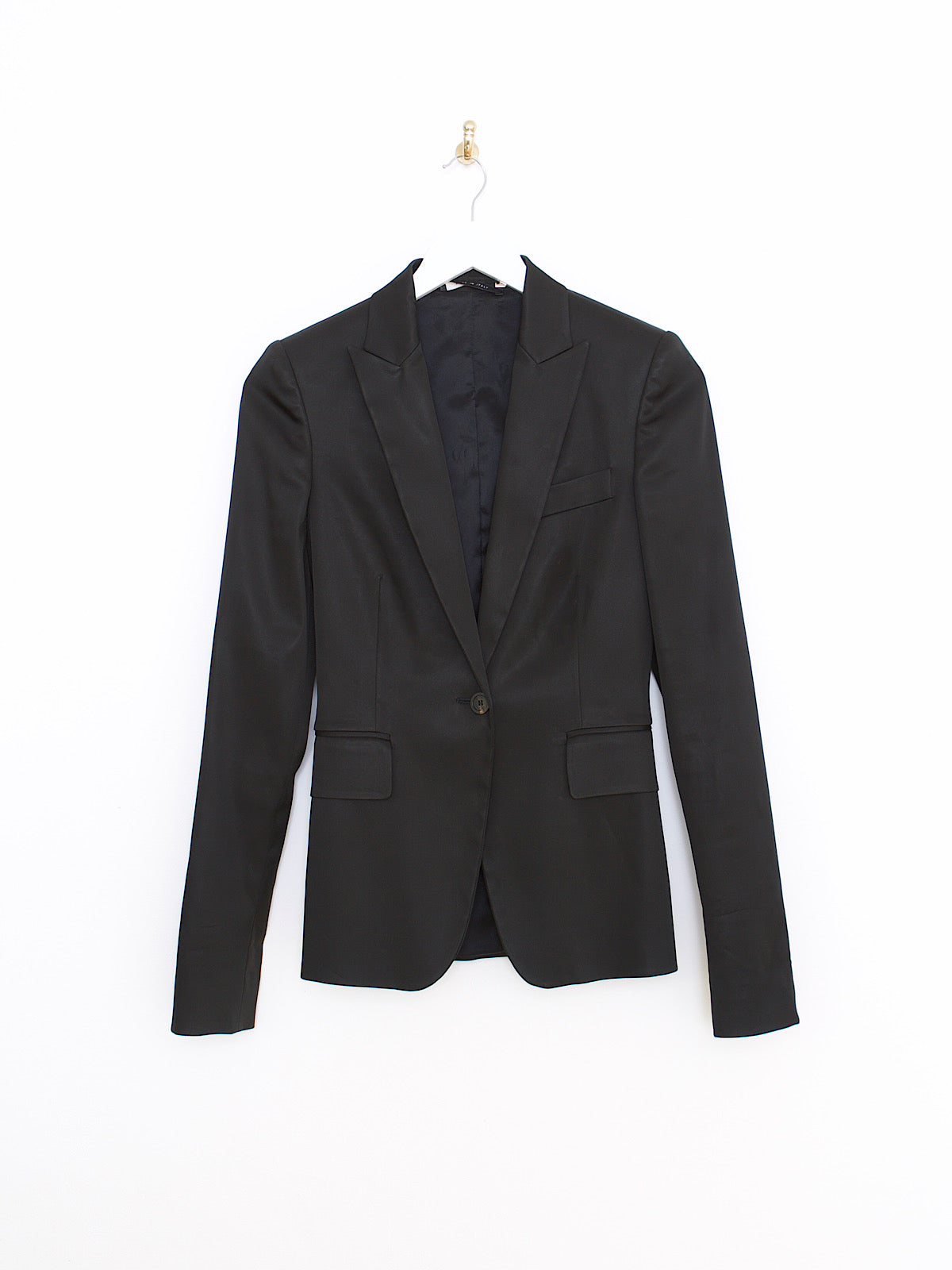 Y2K Gucci black fitted blazer jacket