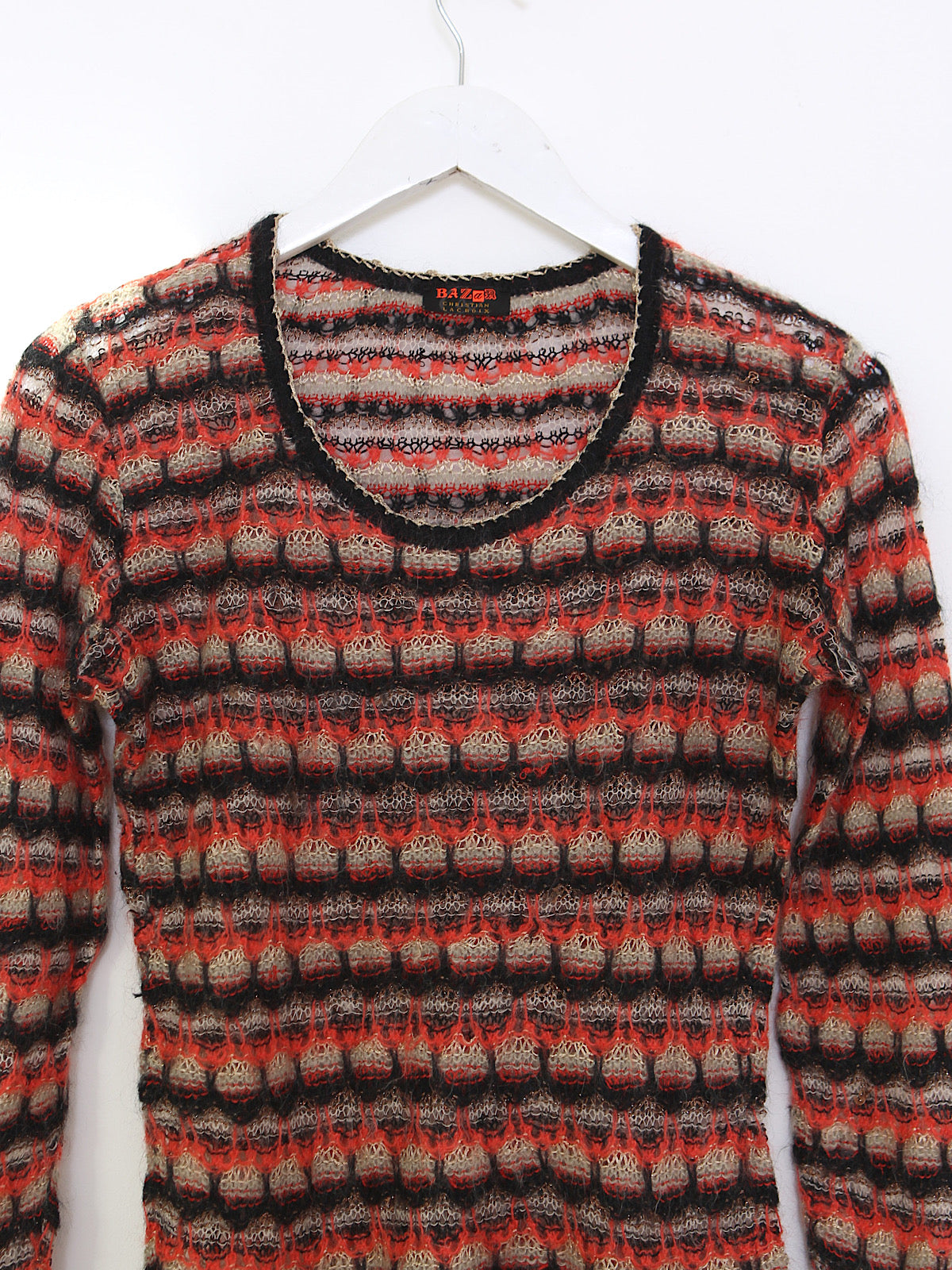 Vintage mohair jumper Christian Lacroix Basar