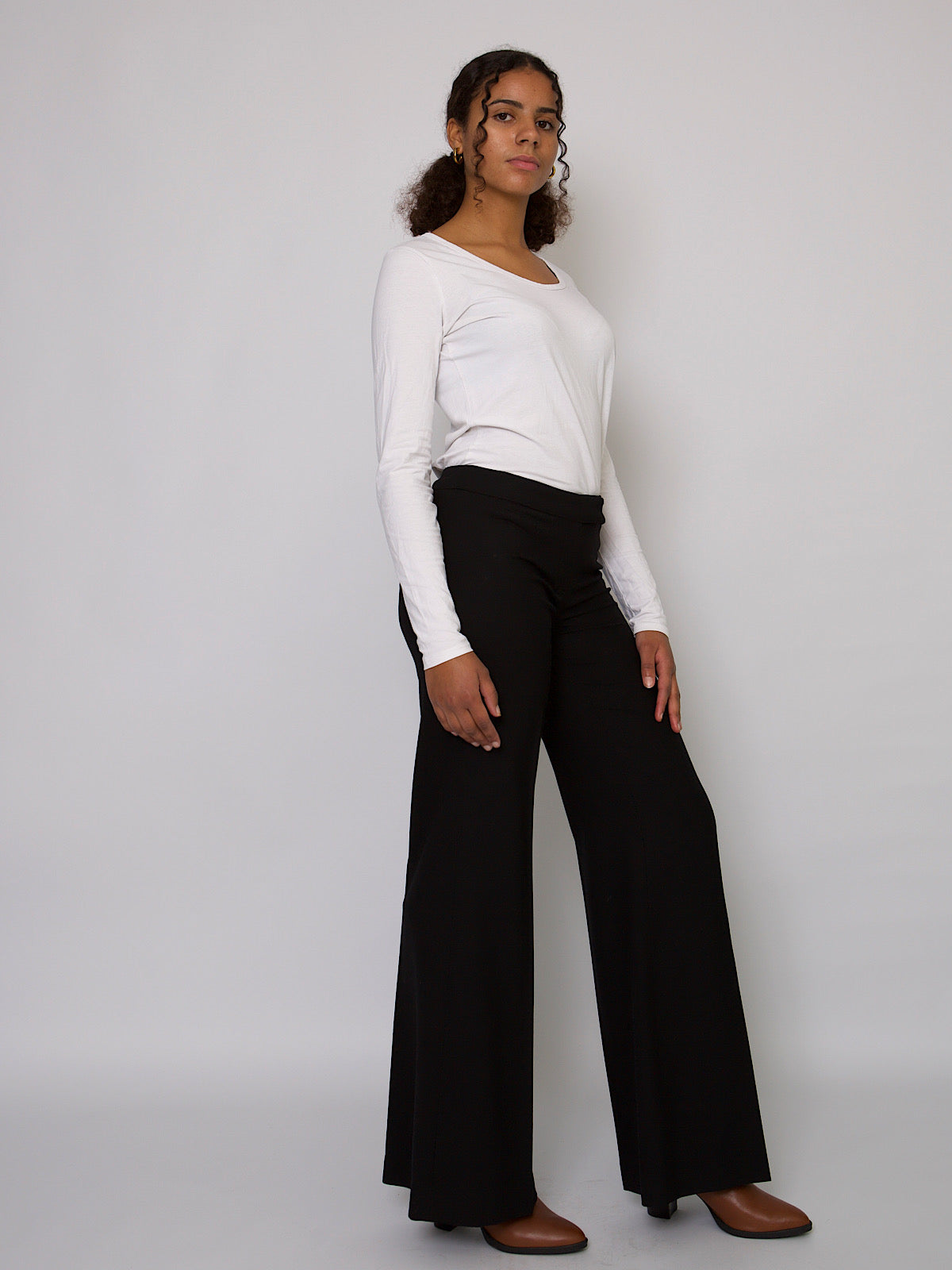 Y2K vintage flared trousers low waist by Barbara Bui