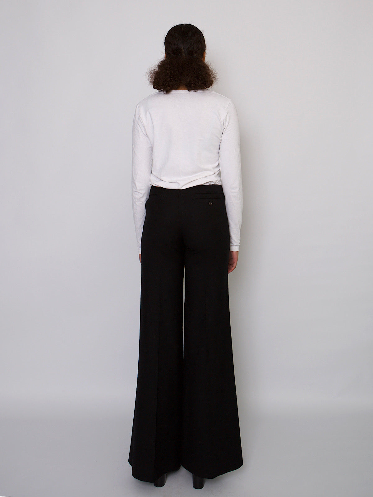 Y2K vintage flared trousers low waist by Barbara Bui