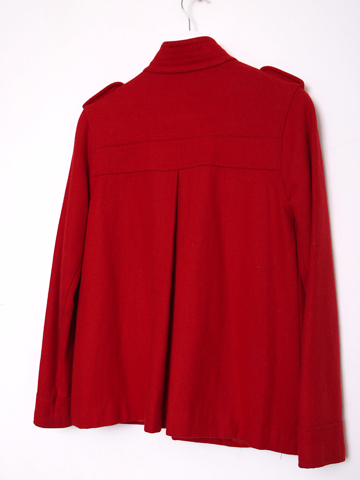 90s vintage red wool jacket