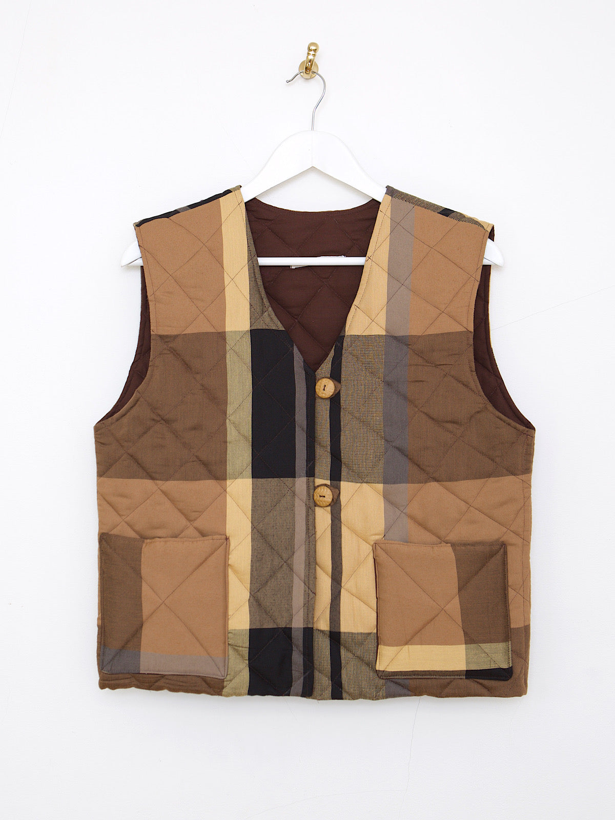 Handmade cotton waistcoat in East London